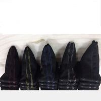 Shift Knob Suede Boots Dust Cover สำหรับ V W LHD Golf 7 Blue Line สีเหลืองสีขาวสายสีเทา-สีขาวสายสีแดง