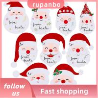 RUPANBO039392692 Merry Christmas Santa Claus Wedding Decor Envelope Packaging Baking Sign Christmas Stickers Seal Sticker Adhesive Label Sticky Note