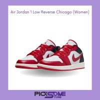 พร้อมส่ง ของแท้ รองเท้า Nike Air Jordan 1 Low REVERSE CHICAGO BULLS Women