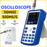 1C15 Professional Digital Oscilloscope 500อัตราการสุ่มตัวอย่างมิลลิเซคอนวินาที110MHz og Bandwidth รองรับ Waveform Storage