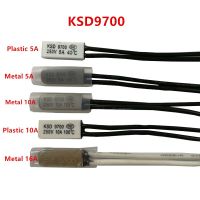 1 Gratis Ongkir 5ชิ้น KSD9700 10 ℃ ~ 240 ℃ เทอร์โมสตัท50C 85C 90C 95C สวิทซ์เอ็นซีอุณหภูมิ150C/ไม่มีองศาเซลเซียสป้องกันความร้อน