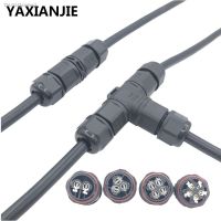 ▨☊❉ IP68 Waterproof Connector 2 Pin 3 Pin 4 Pin 5 Pin Electrical Terminal Adapter Wire Connector Screw Pin connector LED Light