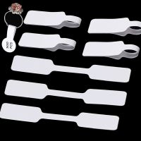 ✒☎ 100Pcs Jewelry Price Tags Jewelry Tags Self Adhesive White Blank Price Tags for Necklace Earring Bracelet Price Rectangle Labels