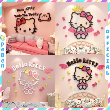 Kawaii Sanrio Hello Kitty Cartoon Simple The New Finger Wrist Body Decorate  Tattoo Stickers Fashion Water Proof Life Supplies  Animation  Derivativesperipheral Products  AliExpress