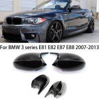 ฝาครอบแต่งฝาครอบหุ้มกระจกรถยนต์มองหลังสำรองใยคาร์บอนสำหรับ BMW 1 Series E82 E87 2007 2008 2009-2013 M