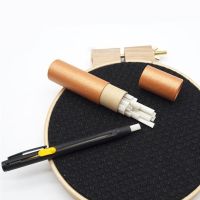 [HOT BYIIIXWKLOLJ 628]ปากกาชอล์กเขียนด้วยดินสอชอล์กช่างตัดเสื้อ,ปากกาปากกาเขียนผ้าหายไปสำหรับทำเครื่องหมายงานเย็บฝีมือดีไอวายอุปกรณ์เย็บผ้าชอล์ก
