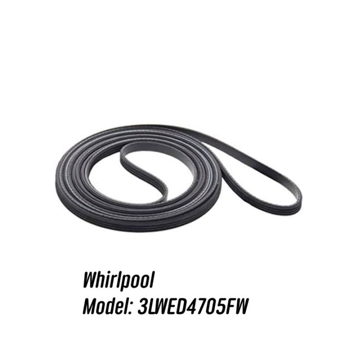 [พร้อมส่ง]สายพานสำหรับเครื่องอบผ้า Whirlpool  Model: 3LWED4705FW[สินค้าใหม่]