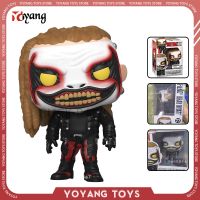 POP Pro-wrestling Star Anime Figrue The Fiend Bray Wyatt Q Version Mini Figurine Collectble WWE Models Boys Decor Toys Gifts Gk