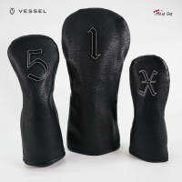 VESSEL LUX Headcover (Black) *ราคาต่อชิ้น