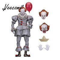 【 Veecome✨Neca-IT ตุ๊กตาหุ่นตัวละครภาพยนตร์ตุ๊กตาขยับแขนขาได้ขนาด7นิ้วสำหรับสะสมของขวัญเด็ก