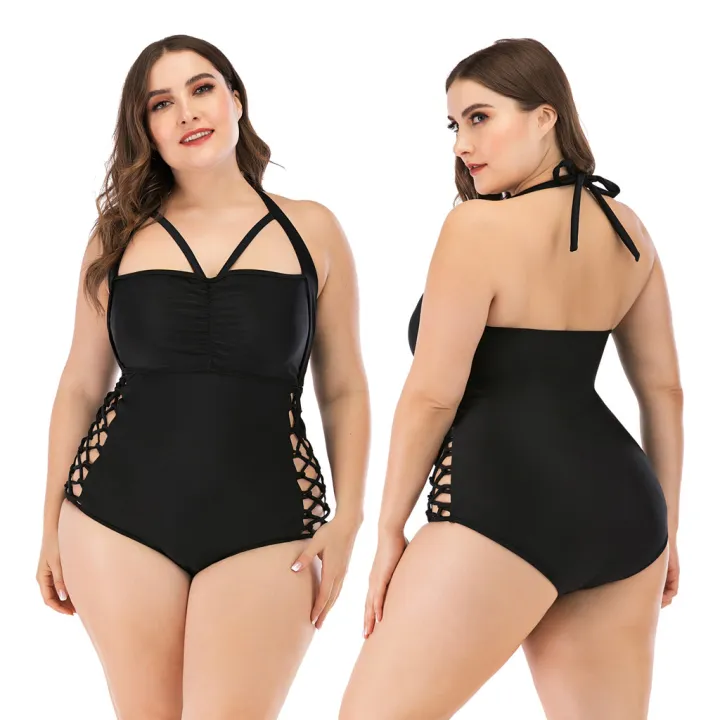 lazada plus size swimwear