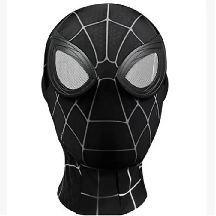 Spider Man: Homecoming Costume Movie Replica Marvel Official | Adult Spider  Headgear Cosplay Extraordinary Black Spiderman Funny Halloween Mask Mask |  