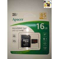 MICRO SD CARD 16GB APACER UHS-I U1 MicroSDXC Cl10 R85