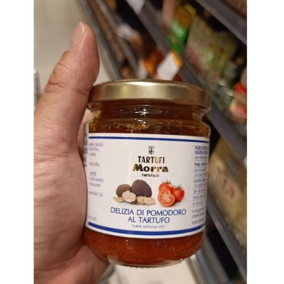 อาหารนำเข้า🌀 Tomato Sauce Mixing Mushroom Truffle G Tartufi Morra Tartufalba Tomato and Truffless Sauce 180g