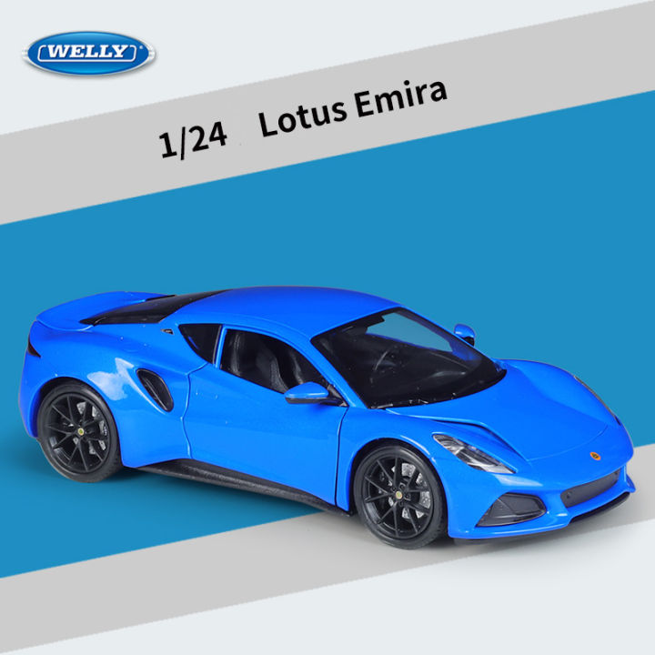 welly-1-24-lotus-emira-supercar-alloy-car-diecasts-amp-toy-vehicles-car-model-miniature-scale-model-car-for-children