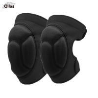 1Pair Thickening Football Volleyball Sports Knee EVA Pad Silicone Non-slip Pads Protect Cycling Sports Safety Knee rodilleras