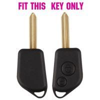 New prodects coming AX For PEUGEOT 106 205 206 306 405 Skin Holder Protector 2 Button Silicone Car Remote Key Fob Shell Cover Case