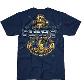 GQ Easy T-Shirt Navy Size XL