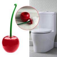 Creative Lovely Cherry Shape Clean Tool Toilet Bathroom Toilet Brush Cleaning Toilet Brush Bathroom Supply Tool Random Shipments of Brush Head