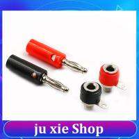 JuXie store 1set Male And Female 4mm Banana Plug Male And Female To Insert Connector Banana Pin DIY Model Parts