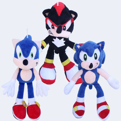 1pcs SONIC Plush Toys Doll 26cm SONIC The Hedgehog &amp; Black Shadow the Hedgehog Plush Stuffed Toys for Children Kids Xmas Gifts