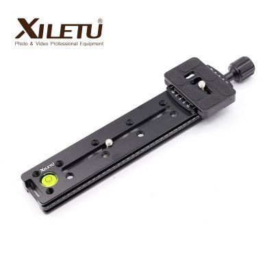 XILETU NNR-200 Multifunctional Lengthen Quick Release Plate Mounting Clamp Tripod Ball Head For Camera Arca Swiss Tripod