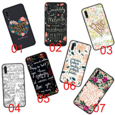 Bible Verse อ่อนนุ่ม ซิลิโคน เคสโทรศัพท์ หรับ Realme Narzo 3 7 9I 5S 8 5 9 20 7I 30A 3I 8I 6I 6S 6 5I 50i Plus Pro Black ปก