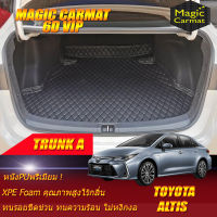 Toyota Altis 2019-รุ่นปัจจุบัน Trunk A (เฉพาะถาดท้ายรถแบบ A) ถาดท้ายรถ Toyota Altis 2019 2020 2021-รุ่นปัจจุบัน พรม6D VIP Magic Carmat