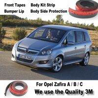 Car Bumper Lips For Opel Zafira A B C For Chevrolet Zafira Tourer Deflector Body Kit Strip Skirt Anti-Scratch Stickers