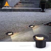 【LZ】℡♞☞  Outdoor impermeável LED translúcido enterrado luzes Lawn Corner Side Shot luminoso 5W