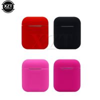 ☃✤ Mini Soft Silicone Case for Apple Airpods Shockproof Cover Ultra Thin Earphone Cases for Air Pods Protector Holder Accessories