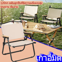 chair เก้าอี้ปิคนิค เก้าอี้สนามเดินป่า ทนต่อการสึกหรอและทนต่อสิ่งสกปรก ไม่จำเป็นต้องติดตั้ง ตั้งแคมป์กลางแจ้ง เก้าอี้ เก้าอี้นั่ง