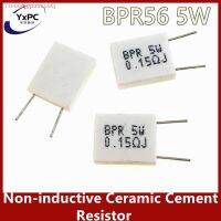 ❀┅☢ 10pcs BPR56 5W Non-inductive Ceramic Cement Resistor 0.1R 0.02R 0.022R 0.025R 0.03R 0.047R 0.05R 0.068R 0.075R 0.68R 0.82R 1R