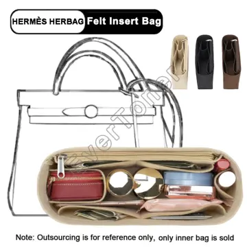 Women Insert Bag Organizer for Herbag 31 39 Makeup Handbag