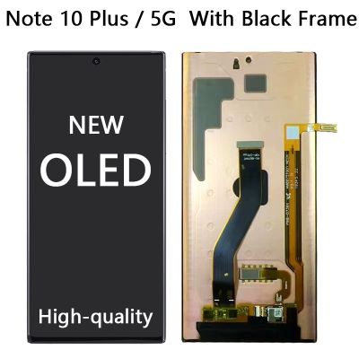 ชุดประกอบดิจิไทเซอร์หน้าจอสัมผัสจอ LCD สำหรับ Samsung Galaxy LCD Note 10 Plus N975อะไหล่ซ่อม N975F หน้าจอสัมผัส