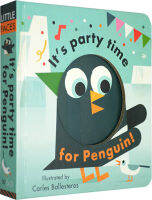 Original English little faces changeable Facebook series it s Party Time for Penguin