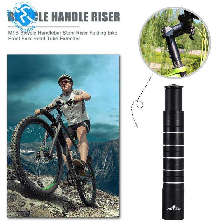 MOTSUV Bike Stem Riser Bicycle Fork Stem Extender Head Up Handlebar ...