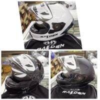 หมวกเต็มใบปิดหน้า แว่น2ชั้น RASDEN รุ่น ST-R  สามารถถอดนวมซักได้ (ช่วงเปฺดตัวแถมฟรีชิวกันแดด 1อัน ฟรี)