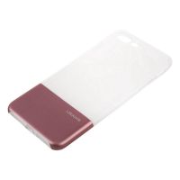 USAMS Shockproof Aluminium Back+Clear TPU Case