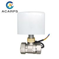 1/2" 3/4" 1" Stainless Steel Electric Ball Valve Three Wire Two Control Two Way 220V 24V 12V Electric Actuator Internal Thread S