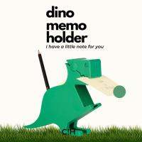 [โค้ดFHYL8B ลด45] ?พร้อมส่ง?ที่ใส่กระดาษไดโน DINO MEMO HOLDER /comfyhomies/