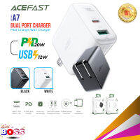 Acefast รุ่น A7 หัวชาร์จ ชาร์จเร็ว Fast Charge Wall Charger A7 PD32W (1xUSB-C+1xUSB-A) US   biggboss