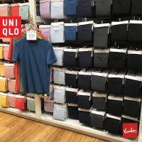 [ของแท้] UNIQLO ยูนิโคล่สุดยอดไฟเบอร์เสื้อยืดโปโล (ควิกดราย/คูลแม็กซ์) แอนตี้แบคทีเรียมิกซ์ เสื้อโปโลแขนสั้น