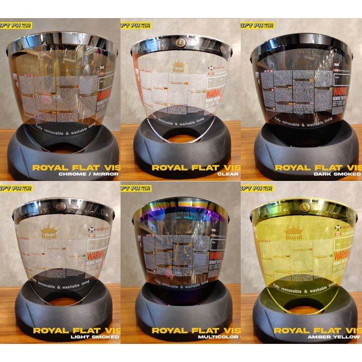 ROYAL HELMET WINDPROOF VISOR / FOR CLASSIC Lazada PH