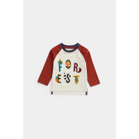 เสื้อยืดแขนยาวเด็กผู้ชาย Mothercare Forest Long-Sleeved T-Shirt CC794