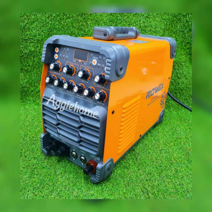 rowel-เครื่องเชื่อม-ตู้เชื่อม-2ระบบ-รุ่น-tig200-ac-dc-สีส้ม-สามารถเชื่อมอลูมิเนียมได้-งานเชื่อม-เครื่องเชื่อมไฟฟ้า-จัดส่ง-kerry