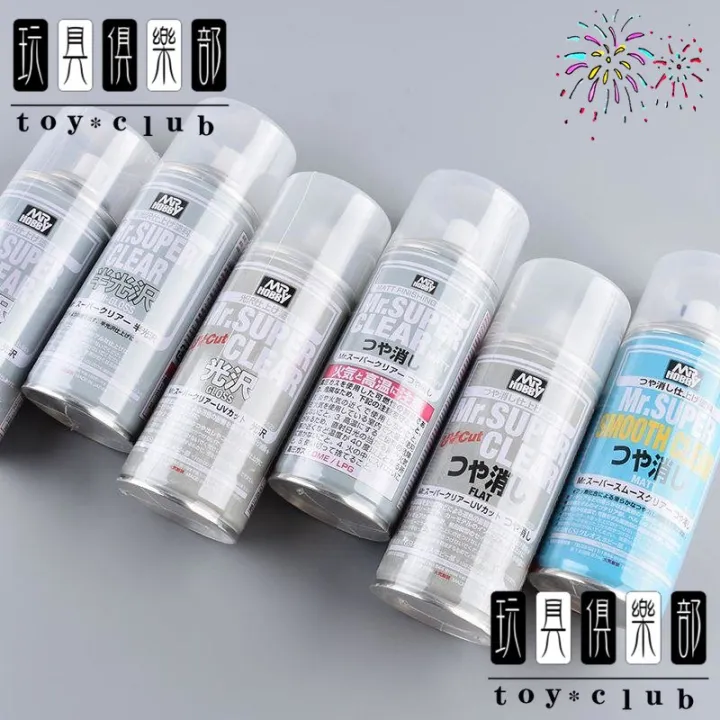 Gunshi Matting PAINT Oil Spray Can Up To MODEL Hand Handle Transparent