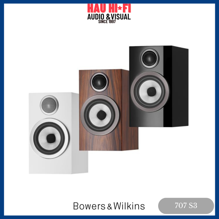 B&W Bowers & Wilkins 707 S3 Bookshelf Speakers | Lazada