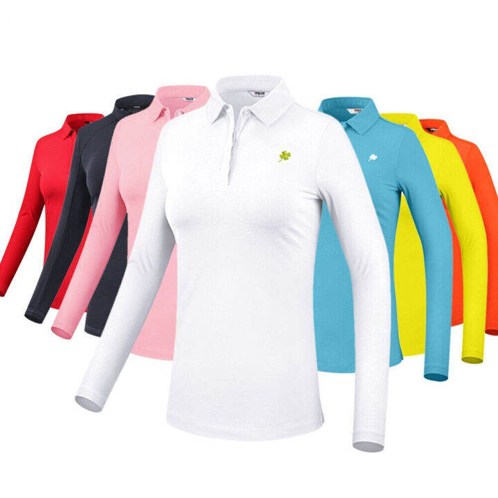 Ladies windproof golf discount tops