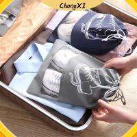 CHONGXI 1/5pcs บ้าน แบบพกพา พกกระสอบ ผู้จัดงาน กระเป๋ารองเท้า คอนเทนเนอร์กันรอย สายรัด กระเป๋าเก็บของ